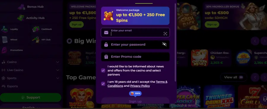 Spinmama codigo promocional